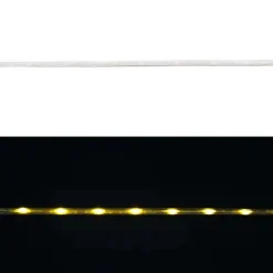 vidaXL - Touwenlicht met 2400 LED 100 m - Warmwit - PVC Discount