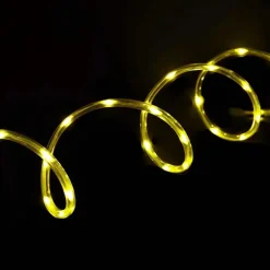 vidaXL - Touwenlicht met 2400 LED 100 m - Warmwit - PVC Discount