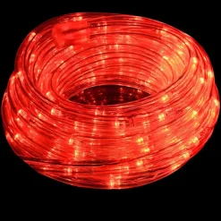 vidaXL - Touwenlicht met 1200 LED 50 m - Rood - PVC New