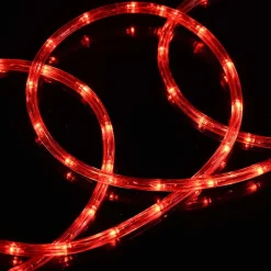 vidaXL - Touwenlicht met 1200 LED 50 m - Rood - PVC New