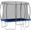 vidaXL - Trampolineset - Blauw - 274 x 183 x 76 cm Hot