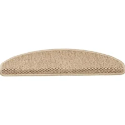 vidaXL - Trapmat - Beige - Stof - 65 x 21 x 4 cm - 15 stuks New