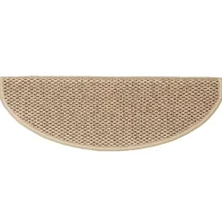 vidaXL - Trapmat - Beige - Stof - 65 x 21 x 4 cm - 15 stuks New