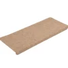 vidaXL - Trapmat - Beige - Stof - 65 x 24.5 x 3.5 cm - 15 stuks New
