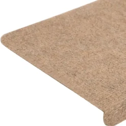 vidaXL - Trapmat - Beige - Stof - 65 x 24.5 x 3.5 cm - 15 stuks New