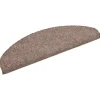 vidaXL - Trapmat - Bruin - Polypropyleen - 65 x 21 x 4 cm - 10 stuks Outlet