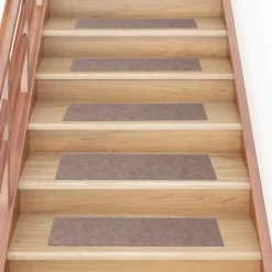 vidaXL - Trapmat - Bruin - Polypropyleen - 76 x 20 cm - 15 stuks