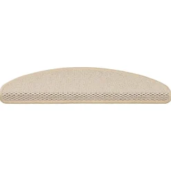 vidaXL - Trapmat - Crème - Stof - 65 x 21 x 4 cm - 15 stuks Best