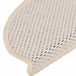 vidaXL - Trapmat - Crème - Stof - 65 x 21 x 4 cm - 15 stuks Best