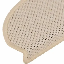 vidaXL - Trapmat - Crème - Stof - 65 x 21 x 4 cm - 15 stuks Best
