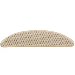 vidaXL - Trapmat - Crème - Stof - 56 x 17 x 3 cm - 15 stuks Best