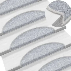 vidaXL - Trapmat - Grijs - Polypropyleen Best