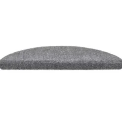 vidaXL - Trapmat - Grijs - Polypropyleen - 56 x 17 x 3 cm - 15 stuks