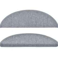 vidaXL - Trapmat - Grijs - Polypropyleen Discount