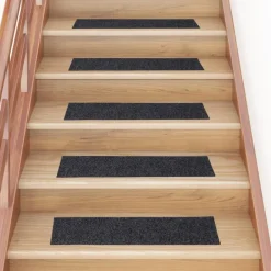 vidaXL - Trapmat - Grijs - Polypropyleen - 76 x 20 cm - 15 stuks Sale