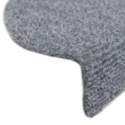 vidaXL - Trapmat - Grijs - Polypropyleen - 56 x 17 x 3 cm - 10 stuks Outlet
