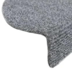 vidaXL - Trapmat - Grijs - Polypropyleen - 65 x 21 x 4 cm - 15 stuks Outlet