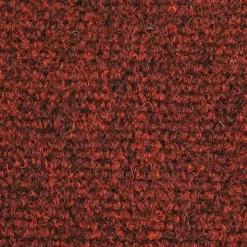 vidaXL - Trapmat - Rood - Polypropyleen - 65 x 21 x 4 cm - 5 stuks New