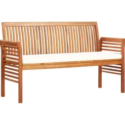 vidaXL - Tuinbank - Bruin - Hout - 150 cm Outlet