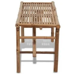 vidaXL - Tuinbank - Bruin - Bamboe New