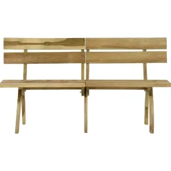 vidaXL - Tuinbank - Bruin - Grenenhout - 160 x 60 x 86 cm Hot