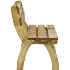 vidaXL - Tuinbank - Bruin - Grenenhout - 160 x 60 x 86 cm Hot