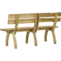 vidaXL - Tuinbank - Bruin - Grenenhout - 160 x 60 x 86 cm Hot