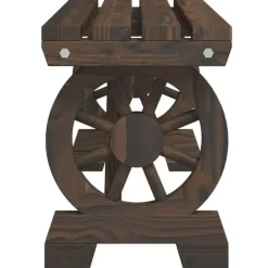 vidaXL - Tuinbank - Bruin - Hout - 115 cm Clearance