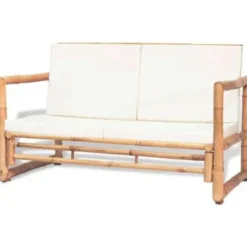 vidaXL - Tuinbank - Bruin - Bamboe Clearance