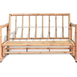 vidaXL - Tuinbank - Bruin - Bamboe Clearance