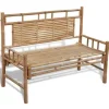 vidaXL - Tuinbank - Bruin - Bamboe