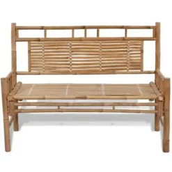 vidaXL - Tuinbank - Bruin - Bamboe