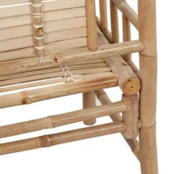 vidaXL - Tuinbank - Bruin - Bamboe