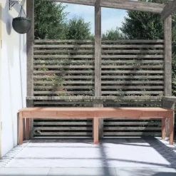 vidaXL - Tuinbank - Bruin - Douglashout - 203.5 x 44 x 45 cm Sale