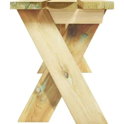 vidaXL - Tuinbank - Grenenhout grenenhout - 110 cm New