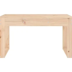 vidaXL - Tuinbank - Naturel - Massief grenenhout - 80x38x45 cm Best