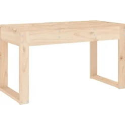 vidaXL - Tuinbank - Naturel - Massief grenenhout - 80x38x45 cm Best