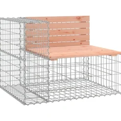 vidaXL - Tuinbank schanskorfontwerp - Massief douglashout - 92x71x65,5 cm