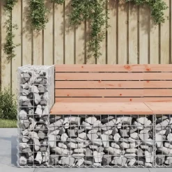 vidaXL - Tuinbank schanskorfontwerp - Massief douglashout - 92x71x65,5 cm