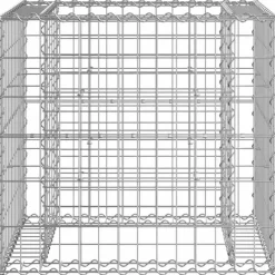 vidaXL - Tuinbank schanskorfontwerp - Massief grenenhout - 192x71x65,5 cm Discount