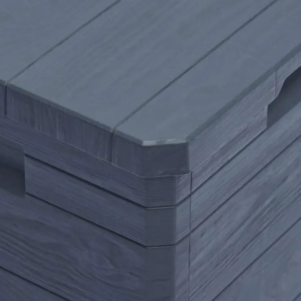 vidaXL - Tuinbox - Antraciet - Kunststof Sale