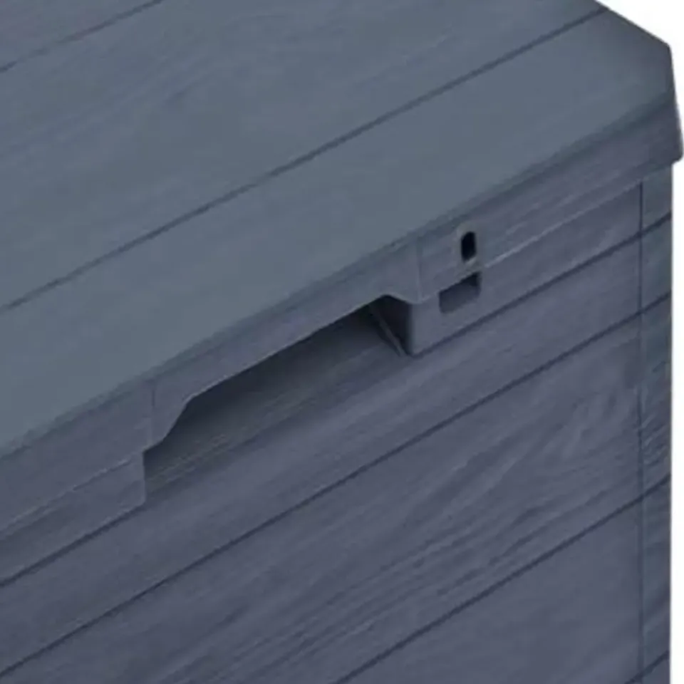 vidaXL - Tuinbox - Antraciet - Kunststof Sale