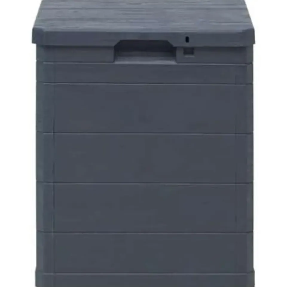 vidaXL - Tuinbox - Antraciet - Kunststof Sale