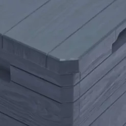 vidaXL - Tuinbox - Antraciet - Kunststof Sale