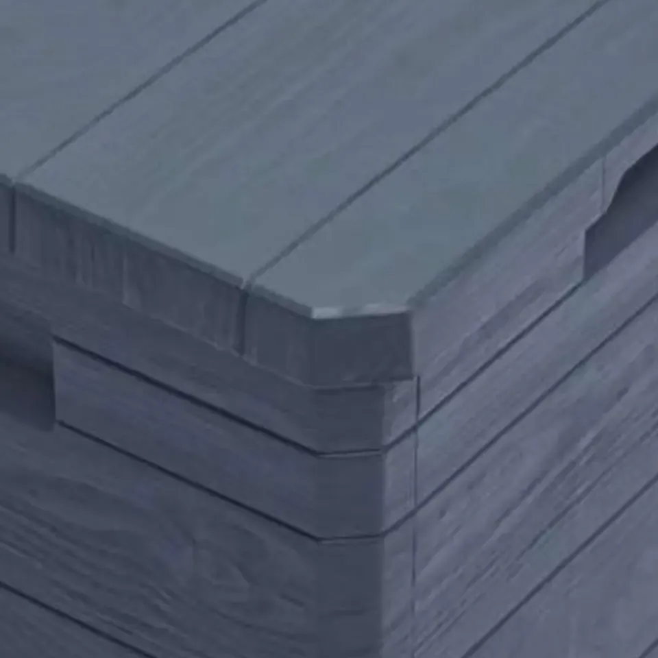 vidaXL - Tuinbox - Antraciet - Kunststof Sale