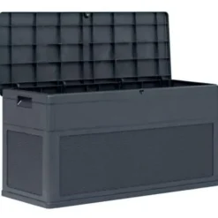 vidaXL - Tuinbox - Antraciet - Kunststof Sale