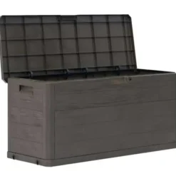 vidaXL - Tuinbox - Bruin - Kunststof