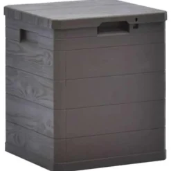 vidaXL - Tuinbox - Bruin - Kunststof Sale