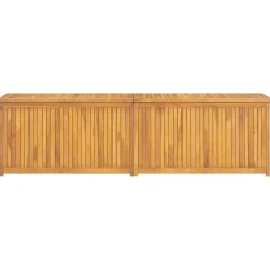 vidaXL - Tuinbox - Bruin - Teakhout - 200 x 50 x 55 cm