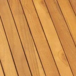 vidaXL - Tuinbox - Bruin - Teakhout - 200 x 50 x 55 cm